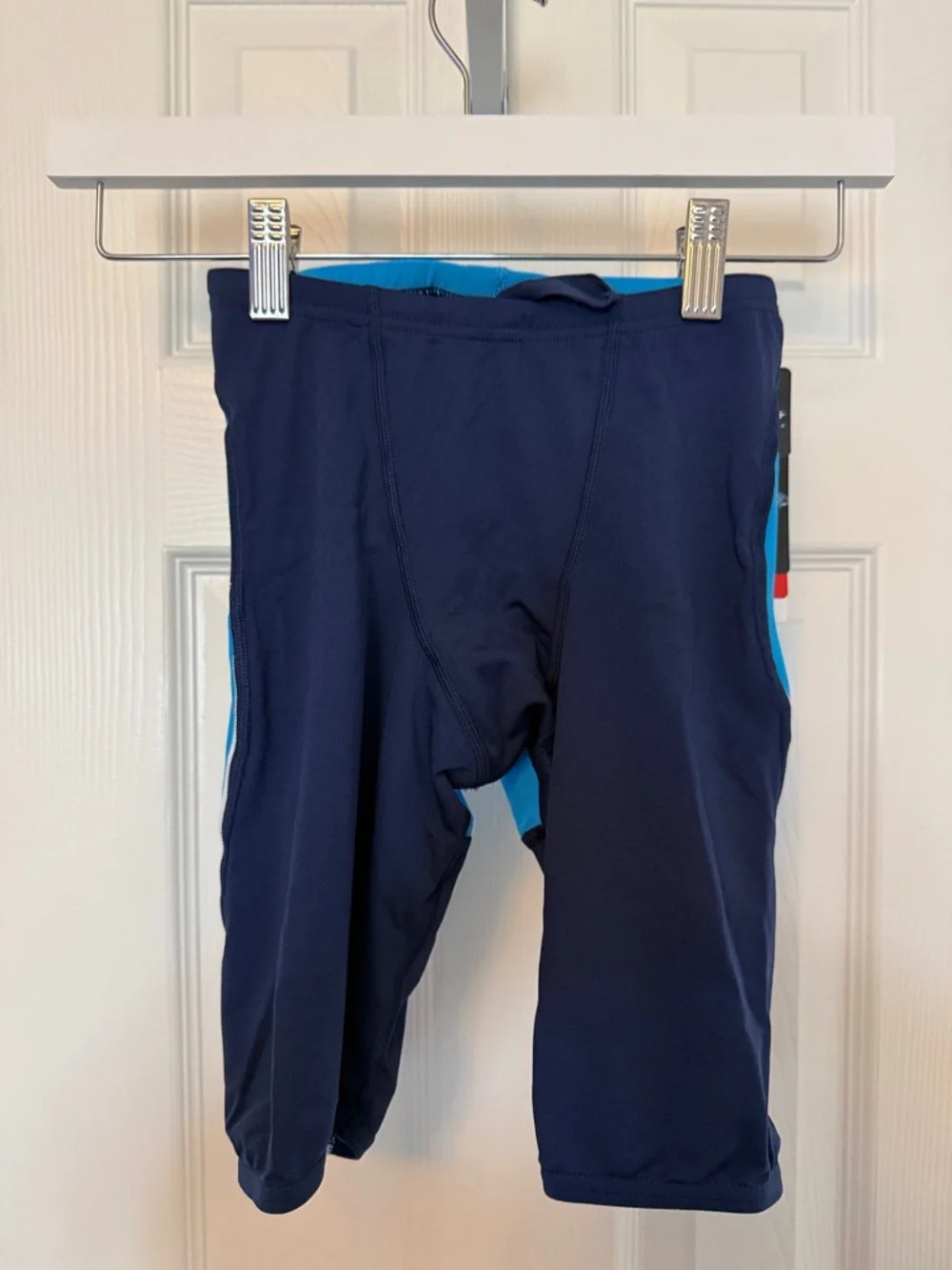Speedo Endurance+ Splice Jammer Men's Size 26 Blue Black NWT